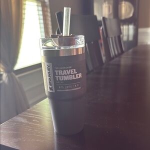 Stanley Matte Black Travel Tumbler